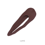 ブラウン | ドロップ型マットカラーヘアクリップ  | LUPIS