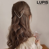 Vラインシンプルヘアバレッタ  | LUPIS | 詳細画像1 