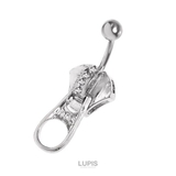 ジッパーバナナバーベルボディピアス へそピアス | LUPIS | 詳細画像2 
