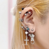 ≪16G≫パヴェストーンストレートバーベルボディピアス  | LUPIS | 詳細画像9 
