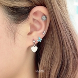≪20G≫バタフライストレートバーベルボディピアス | LUPIS | 詳細画像7