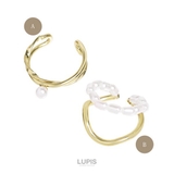 パール×メタルニュアンスラインリング【指輪】 | LUPIS | 詳細画像5 