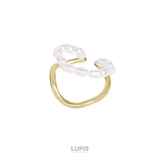 パール×メタルニュアンスラインリング【指輪】 | LUPIS | 詳細画像10 
