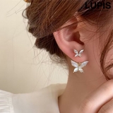 ツインバタフライバックキャッチピアス【S925ポスト】 | LUPIS | 詳細画像1