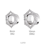 【0G・00G・12mm】フラワートンネルボディピアス | LUPIS | 詳細画像3 