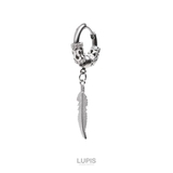 【18G】フェザー×ヘキサグラムリングボディピアス | LUPIS | 詳細画像2