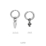 【18G】クロス×スパイクアンティークリングボディピアス | LUPIS | 詳細画像4 