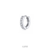 ≪1個入/片耳用≫【20G】キュービックジルコニアフープピアス | LUPIS | 詳細画像3 
