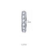 ≪1個入/片耳用≫【20G】キュービックジルコニアフープピアス | LUPIS | 詳細画像7 