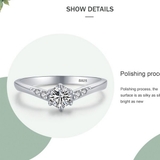 Vラインキュービックジルコニアリング | LACORDE  | 詳細画像3 