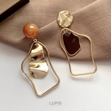 変形メタルモダンピアス【シルバー925ポスト S925ポスト ピアス | LUPIS | 詳細画像4 