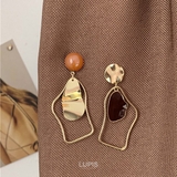 変形メタルモダンピアス【シルバー925ポスト S925ポスト ピアス | LUPIS | 詳細画像5 