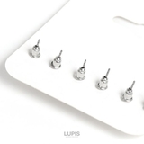シンプルパールセットピアス | LUPIS | 詳細画像4 