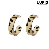 レオパード柄フープピアス【S925ポスト】 | LUPIS | 詳細画像1