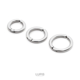 ≪1個入/片耳用≫シンプルメタルフープイヤリング | LUPIS | 詳細画像3 