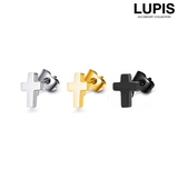 ≪1個入/片耳用≫クロスピアス | LUPIS | 詳細画像1 