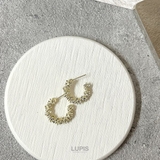 ゴージャスメタルフープピアス【S925ポスト】 | LUPIS | 詳細画像4 