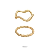 ウェーブ×チェーンリングセット【2本セット】 | LUPIS | 詳細画像3 