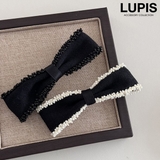 ビーズパイピングリボンバレッタ | LUPIS | 詳細画像1 