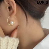パールポイントフープピアス | LUPIS | 詳細画像1 