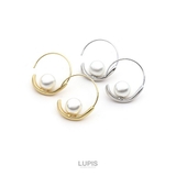 パールポイントフープピアス | LUPIS | 詳細画像2 
