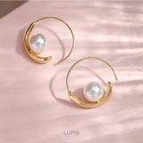 パールポイントフープピアス | LUPIS | 詳細画像7 