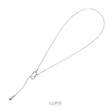 スネークチェーンラリエットネックレス | LUPIS | 詳細画像4 