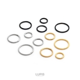 【16G】ツイストセグメントリングボディピアス | LUPIS | 詳細画像2