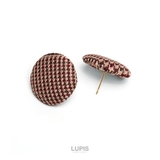 千鳥柄ボタンピアス | LUPIS | 詳細画像2 