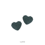 ハートコーデュロイピアス | LUPIS | 詳細画像6 