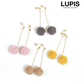 プードルポンポンチェーンピアス | LUPIS | 詳細画像1