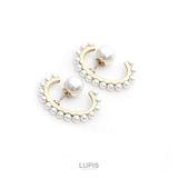 パールラインイヤーカフ風ピアス | LUPIS | 詳細画像2 