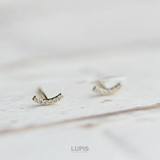 カーブラインプチピアス【S925ポスト キュービックジルコニア】 | LUPIS | 詳細画像7 