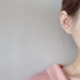 パヴェハートプチピアス【S925ポスト キュービックジルコニア】 | LUPIS | 詳細画像5 