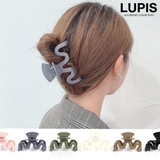 ウェーブラインバンスクリップ【ヘアアクセサリー】 | LUPIS | 詳細画像1 
