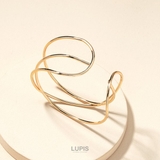 シンプルラインワイドバングル | LUPIS | 詳細画像8 