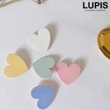 カラーハートヘアクリップ 【プチプラ 小さめ | LUPIS | 詳細画像1 
