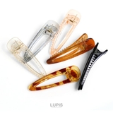 シンプルクリアヘアクリップ  | LUPIS | 詳細画像3 