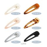 シンプルクリアヘアクリップ  | LUPIS | 詳細画像4 
