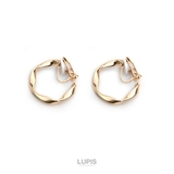 シンプルツイストフープイヤリング | LUPIS | 詳細画像2 