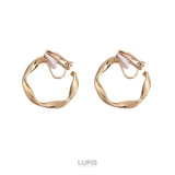 シンプルツイストフープイヤリング | LUPIS | 詳細画像4 
