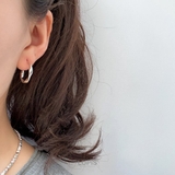 シンプルツイストフープイヤリング | LUPIS | 詳細画像6 