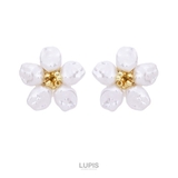 パールフラワーピアス【S925ポスト】 | LUPIS | 詳細画像2 