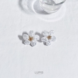 パールフラワーピアス【S925ポスト】 | LUPIS | 詳細画像6 