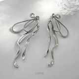 ニュアンスリボンピアス【S925ポスト】 | LUPIS | 詳細画像3