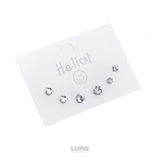 【3ペア 6個セット】ハートジュエルピアスセット | LUPIS | 詳細画像6