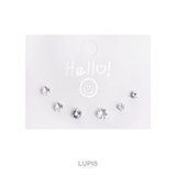 【3ペア 6個セット】ハートジュエルピアスセット | LUPIS | 詳細画像7
