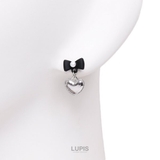 モノトーンフレンチガーリーピアス【S925ポスト】 | LUPIS | 詳細画像2