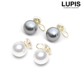 大粒パールノンホールピアス・イヤリング | LUPIS | 詳細画像1