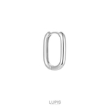 ≪1個入/片耳用≫ラウンドスクエアフープピアス | LUPIS | 詳細画像5 